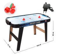 Настільна гра хокей аерохокей 20168H дерев'яний на ніжках шкала ведення рахунку і шайби**