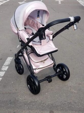 Коляска дитяча прогулянкова Lorelli DAISY Dark Grey Lighthouse темно-сіра