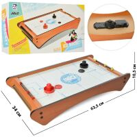 Настільна гра Аеро Хокей повітряний 3021A в дерев'яному корпусі на батарейках**
