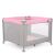 Квадратний дитячий Манеж EL CAMINO ME 1097 CASTLE Pink  Gray Льон рожевий