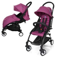 Дитяча прогулянкова коляска Bambi M 3548-9-2 YOGA фіолетовий