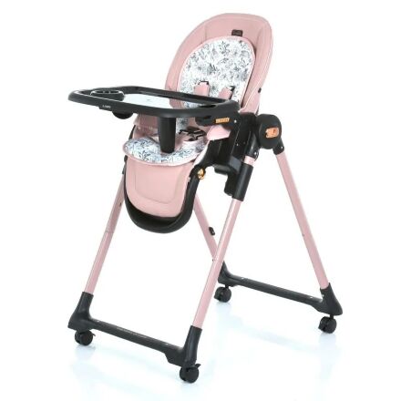 Дитячий стільчик для годування EL Camino 1037 CRYSTAL Rose Gold