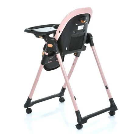 Дитячий стільчик для годування EL Camino 1037 CRYSTAL Rose Gold