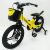 Дитячий двоколісний велосипед MARS-2 Evolution колеса 16 дюймів магнезиевая рама жовтий