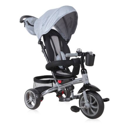 Велосипед-коляска дитячий триколісний беговел Lorelli (Bertoni) Rocket Grey сірий