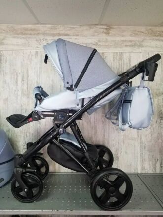 Коляска дитяча прогулянкова Lorelli DAISY Dark Grey Lighthouse темно-сіра