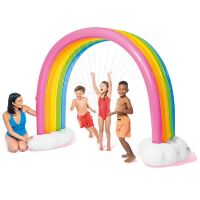 Надувний ігровий центр 56597 "Веселка з розпилювачем. Водоспад"