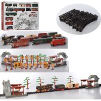 Залізниця 8299-99 звукові та світлові ефекти / 75 предметів / на батарейці**