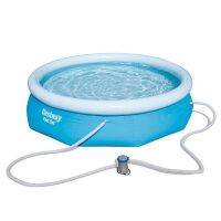 Надувний сімейний круглий басейн BESTWAY 57270 з фільтр-насосом розмір 305-76 см