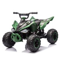 Дитячий електромобіль Квадроцикл M 6059EL-5 шкіряне сидіння зелений