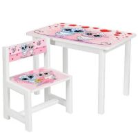 Дитячий стіл зі стільчиком "Овечки" BSM1-29