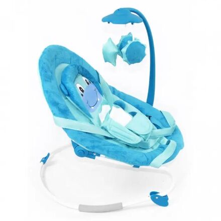Дитячий шезлонг-гойдалка Baby Tilly BT-BB-0002 Blue Блакитний ***