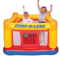 Надувний дитячий батут INTEX 48260 Ігровий центр Playhouse Jump-O-Lene / діаметр 174 см