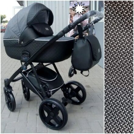 Коляска дитяча прогулянкова Lorelli DAISY Dark Grey Lighthouse темно-сіра