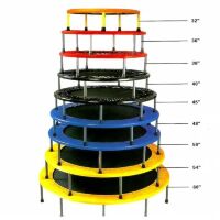 Дитячий спортивний батут BT-RJ-0033 діаметр 152 см висота 26 см червоний