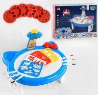 Набір для збирання 8010 - цебро, пилосос з пінопластовими кульками, звук, світло, щітки, 11 предметів