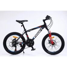 Алюмінієвий дитячий велосипед двоколісний PROFI 20 дюймів G20OPTIMAL A20.3 SHIMANO / колір чорно-червоний