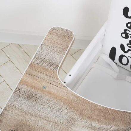 Дитячий дерев'яний Стільчик-трансформер для годування Nature дуб клондайк