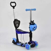 Самокат 5в1 А 24972 - 61009 Best Scooter Абстракція, колеса PU світяться