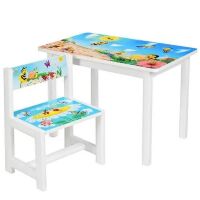 Дитячий стіл зі стільчиком "Бджілки" BSM1-32