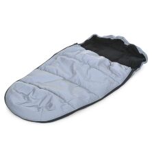 Конверт дитячий в коляску світловідбивний EL CAMINO Footmuff ME 1131 Plus Black чорний