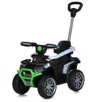 Дитяча каталка-толокар 2в1 M 5944EBLR-5  із батьківською ручкою зелений