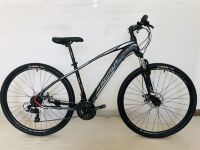 Спортивний велосипед Azimut NEVADA GFRD 24 дюйми чорно-сірий Спортивний велосипед Azimut NEVADA GFRD 24 дюйми чорно-сірий