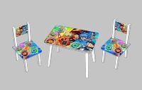 Детский столик с двумя стульчиками Инфинити надо С 083 ***