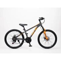 Велосипед дитячий алюмінієвий двоколісний 24дюйма MTB Royal Baby RB24-29 KING 21 швидкість / чорно-жовтогарячий Велосипед дитячий алюмінієвий двоколісний 24дюйма MTB Royal Baby RB24-29 KING 21 швидкість / чорно-жовтогарячий