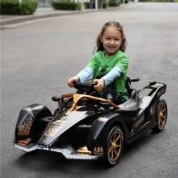 Дитячий електромобіль Спорткар Машина Formula1 M 5051EBLR-2 одномісний, шкіряне сидіння, MP3 / чорний