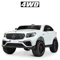 Дитячий одномісний електромобіль Джип 4WD Bambi Racer Mercedes M 4177EBLR-1 білий**
