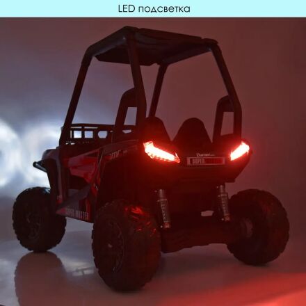 Дитячий електромобіль Джип Квадроцикл Ford Ranger M 4273ELS-2(24V) автопокраска чорний