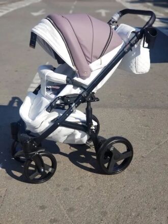 Коляска дитяча прогулянкова Lorelli DAISY Dark Grey Lighthouse темно-сіра