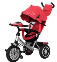 Дитячий велосипед коляска триколісний TILLY CAMARO T-362/2 з ігровою панеллю/колір зелений