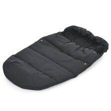 Конверт дитячий в коляску світловідбивний EL CAMINO Footmuff ME 1131 Plus Black чорний