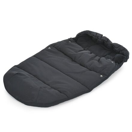 Конверт дитячий в коляску світловідбивний EL CAMINO Footmuff ME 1131 Plus Black чорний