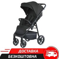 Прогулянкова дитяча коляска El Camino FIJI ME 1113 Black з регульованою ручкою чорна