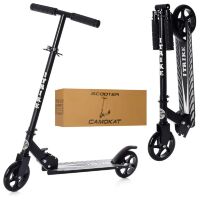 Складаний двоколісний дитячий самокат iTrike SR2-005-B підлітковий Алюмінієвий, із замком / Чорний**