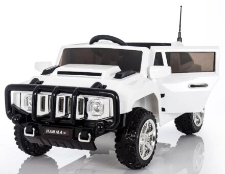Дитячий електромобіль T-7836 EVA WHITE Hummer, білий