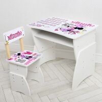 Дитяча парта шкільна зі стільцем 905-85(UA) Дісней Мінні Маус**