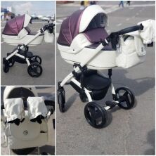 Коляска дитяча прогулянкова Lorelli DAISY Dark Grey Lighthouse темно-сіра