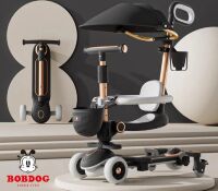 Складаний самокат-трансформер 4в1 триколісний Maraton 8028 з ручкою та капюшоном