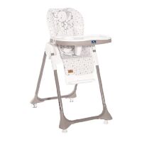 Стільчик для годування дитячий Lorelli (Bertoni) Felicita Pink Rabbits Рожевий "Кролики"