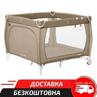 Дитячий ігровий квадратний Манеж CARRELLO Grande CRL-11504/1 Orchid Purple з твердим дном/фіолетовий