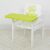 Дитячий дерев'яний Стільчик-трансформер для годування Color лайм. Столик та стільчик