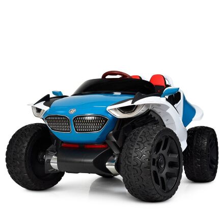 Дитячий двомісний електромобіль 4WD M 4064EBLR-4 синій