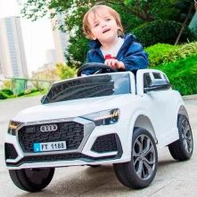 Дитячий Електромобіль Джип Audi 4889 MP3, BLUETOOTH пульт радіокерування
