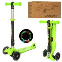 Самокат складаний дитячий iTrike BB 3-043-GR MINI салатовий