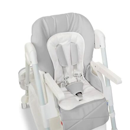 Стільчик для годування BAMBI M 3822 Gray екокожа сірий **