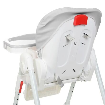 Стільчик для годування BAMBI M 3822 Gray екокожа сірий **